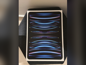 أبل آي باد برو (الجيل الرابع) 2022 - 2 تيرابايت - نظام الاتصال واي فاي فقط