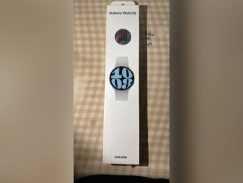 Smart Watches - Samsung  Galaxy Watch 6  - Android Compatible  - Silver  - Water Resistance