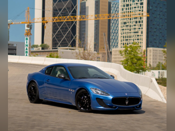 Maserati  GranTurismo  S  2013  Automatic  78,000 Km  6 Cylinder  All Wheel Drive (AWD)  SUV  Blue