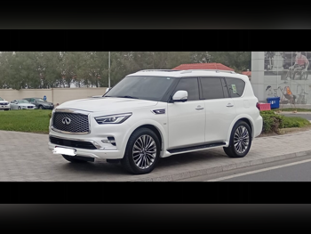 انفنيتي  كيو اكس  80  2020  اوتوماتيك  60,000 كم  8 سلندر  دفع رباعي  اس يو في  أبيض