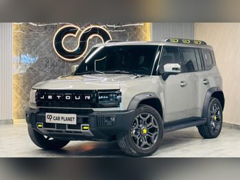 Jetour  T2  2025  Automatic  26,000 Km  4 Cylinder  All Wheel Drive (AWD)  SUV  Gray  With Warranty