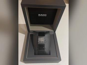 ساعات - رادو - ساعات ميكانيكية - أسود - ساعات رجالي