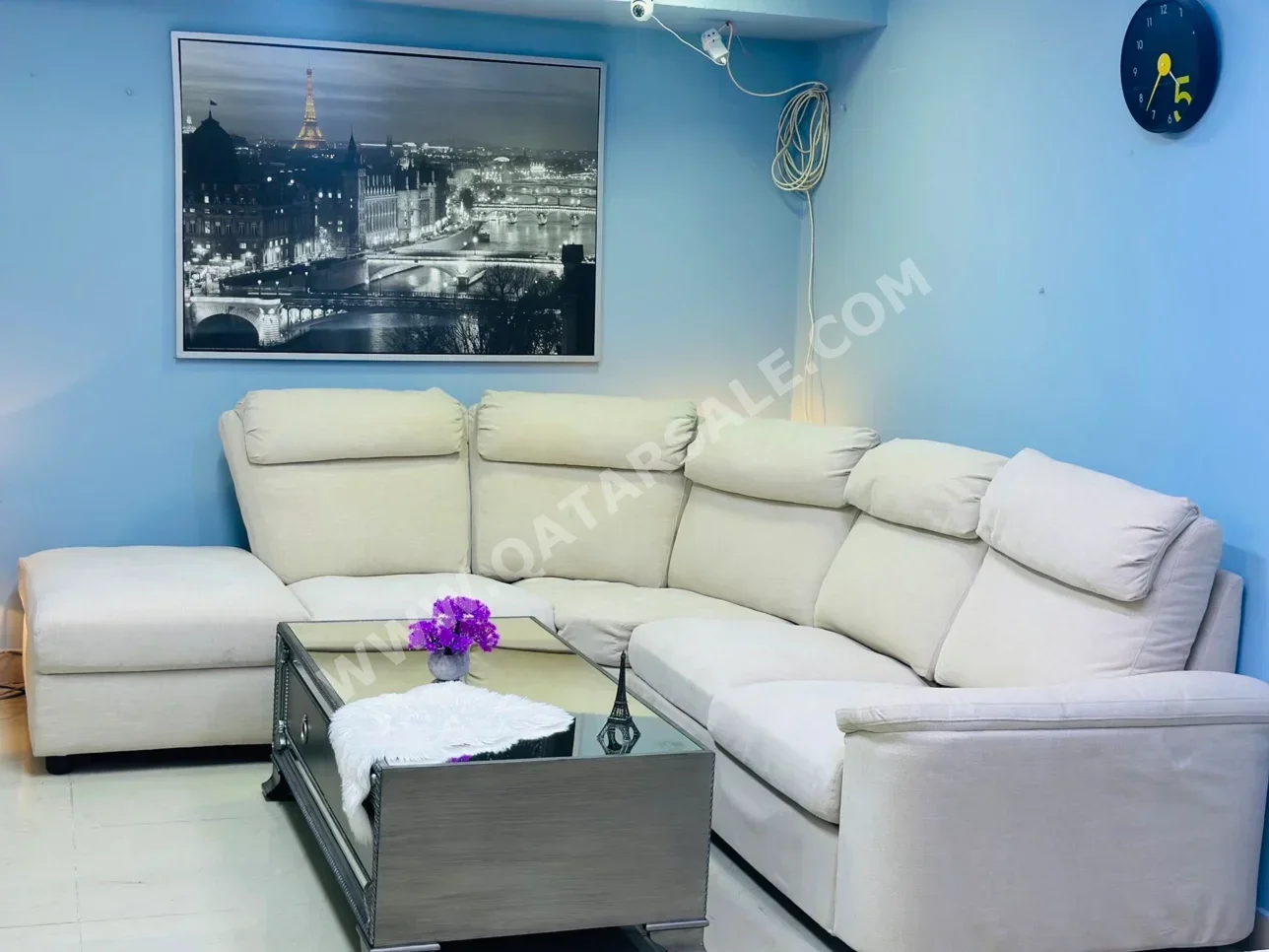 Sofas, Couches & Chairs IKEA Corner Sofas - Fabric - Beige