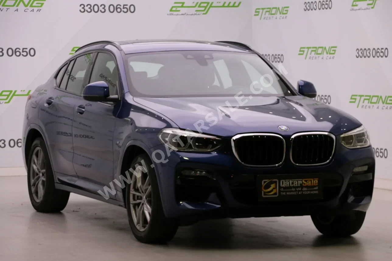 BMW  X-Series  X4 30i  2021  Automatic  50,000 Km  4 Cylinder  Four Wheel Drive (4WD)  SUV  Dark Blue  With Warranty