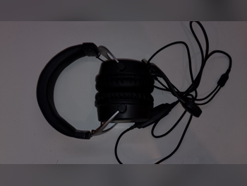 Headset And Speakers - Black - With Microphone