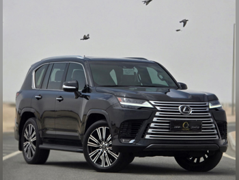 Lexus  LX  600 Luxury  2024  Automatic  41,000 Km  6 Cylinder  Four Wheel Drive (4WD)  SUV  Black  With Warranty