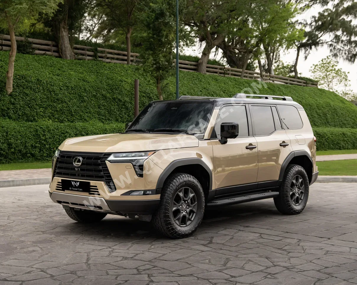 Lexus  GX  550 Overtrail  2024  Automatic  21,000 Km  6 Cylinder  Four Wheel Drive (4WD)  SUV  Beige  With Warranty
