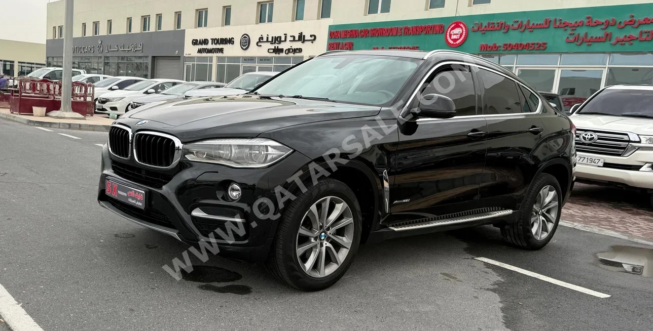 BMW  X-Series  X6  2019  Automatic  175,000 Km  6 Cylinder  Four Wheel Drive (4WD)  SUV  Black