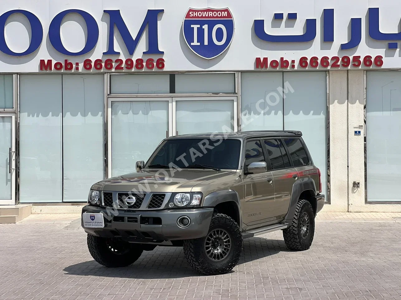 Nissan  Patrol  Super Safari  2018  Automatic  108,000 Km  6 Cylinder  Four Wheel Drive (4WD)  SUV  Gold