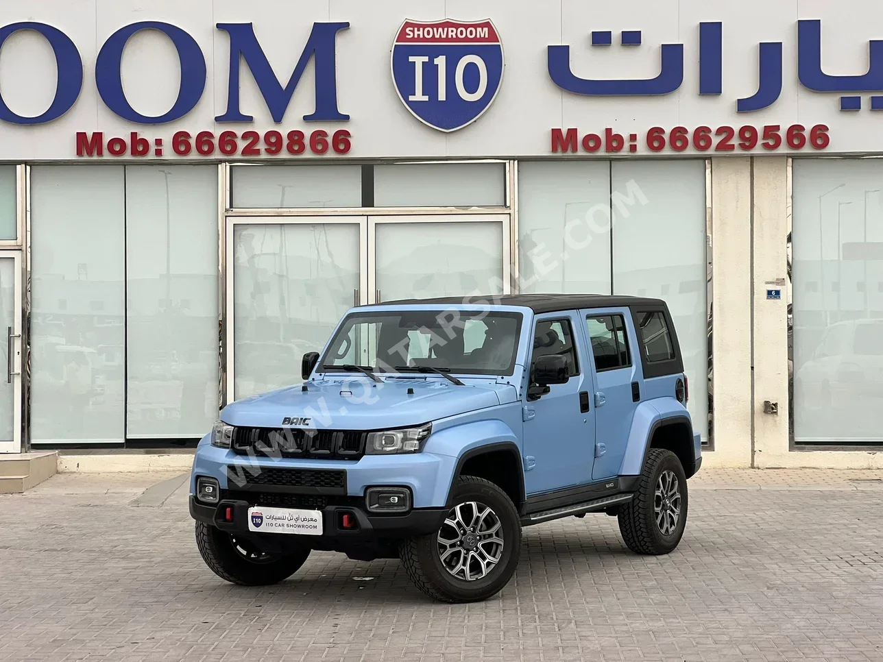 Baic  BJ40 C  2024  Automatic  14,000 Km  4 Cylinder  Four Wheel Drive (4WD)  SUV  Blue  With Warranty
