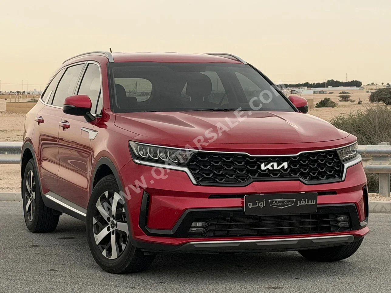 Kia  Sorento  2022  Automatic  94,000 Km  6 Cylinder  Four Wheel Drive (4WD)  SUV  Red