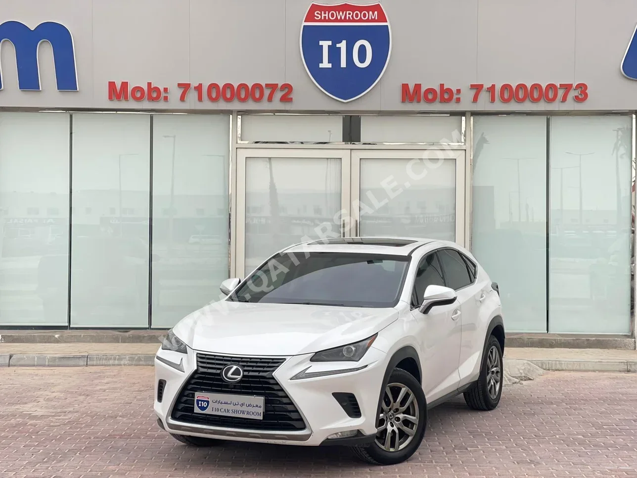 Lexus  NX  300  2019  Automatic  167,000 Km  4 Cylinder  Four Wheel Drive (4WD)  SUV  White