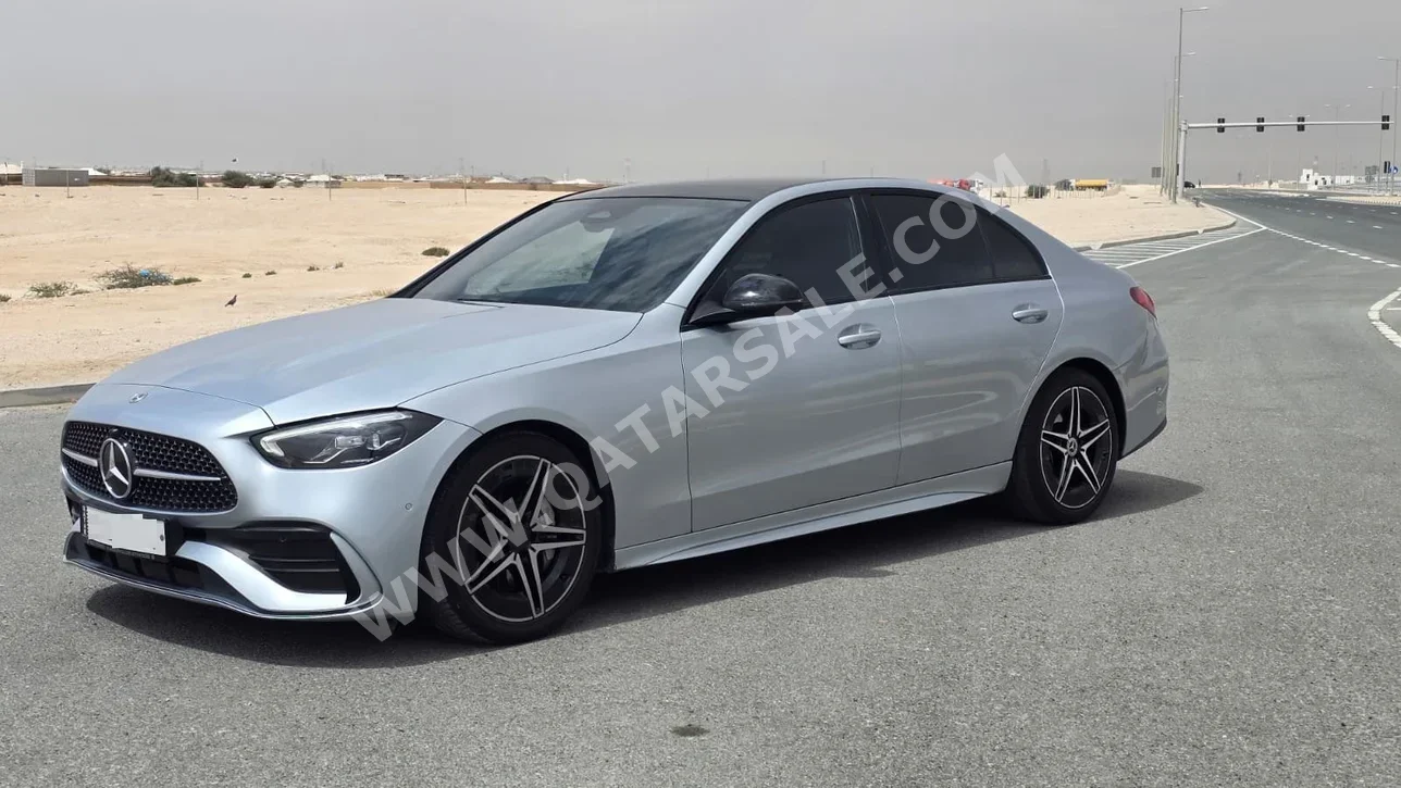 Mercedes-Benz  C-Class  200 AMG  2023  Automatic  41,000 Km  4 Cylinder  Rear Wheel Drive (RWD)  Sedan  Silver  With Warranty
