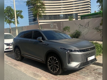 Exeed  RX  400T FlagShip  2024  Automatic  7,500 Km  4 Cylinder  All Wheel Drive (AWD)  SUV  Gray Matte  With Warranty