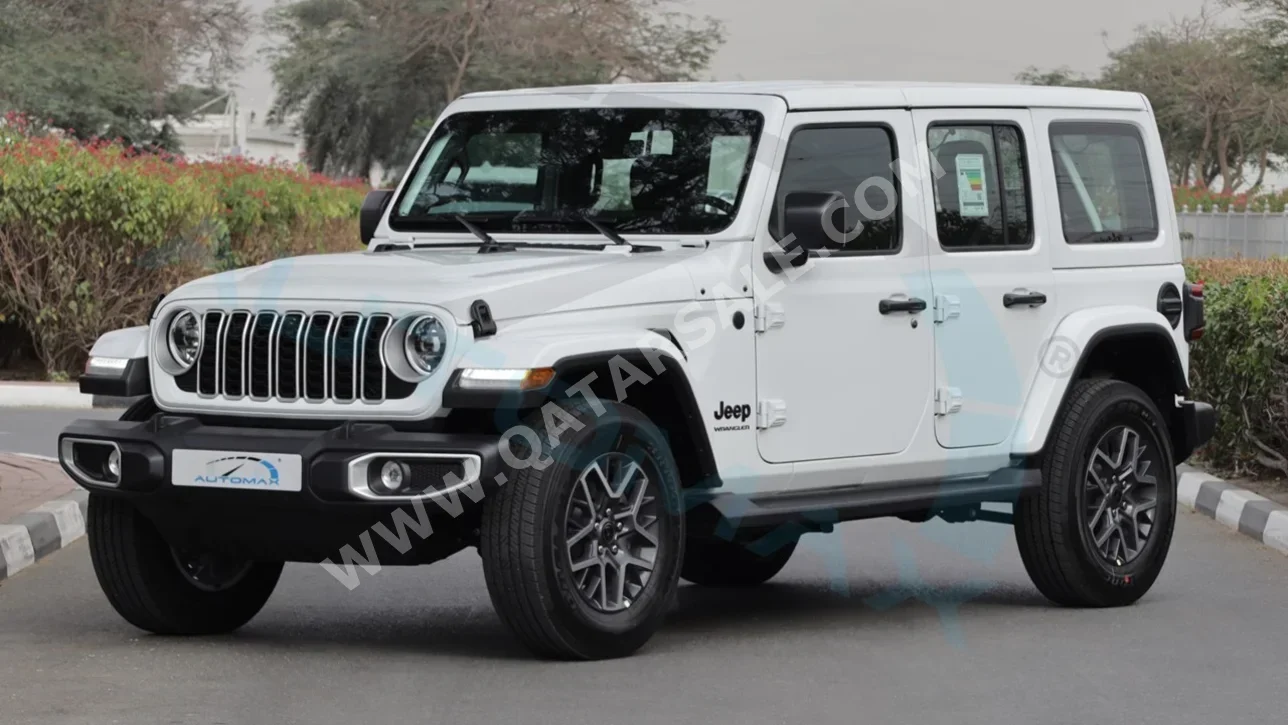 جييب  رانجلار  روبيكون  2025  اوتوماتيك  0 كم  4 سلندر  دفع رباعي  اس يو في  أبيض  تحت الضمان