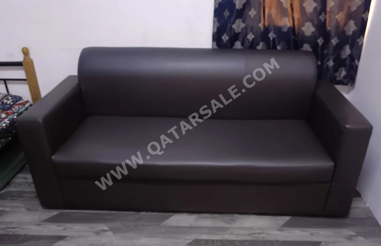 Sofas, Couches & Chairs 3-Seat Sofa  - Leather Match
