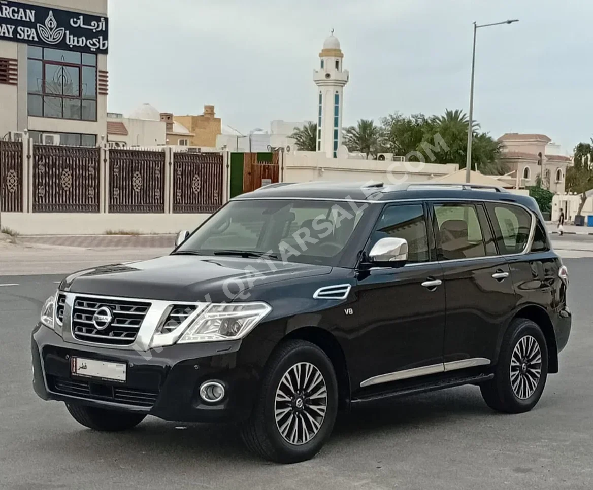 Nissan  Patrol  Platinum  2017  Automatic  295,000 Km  8 Cylinder  Four Wheel Drive (4WD)  SUV  Black