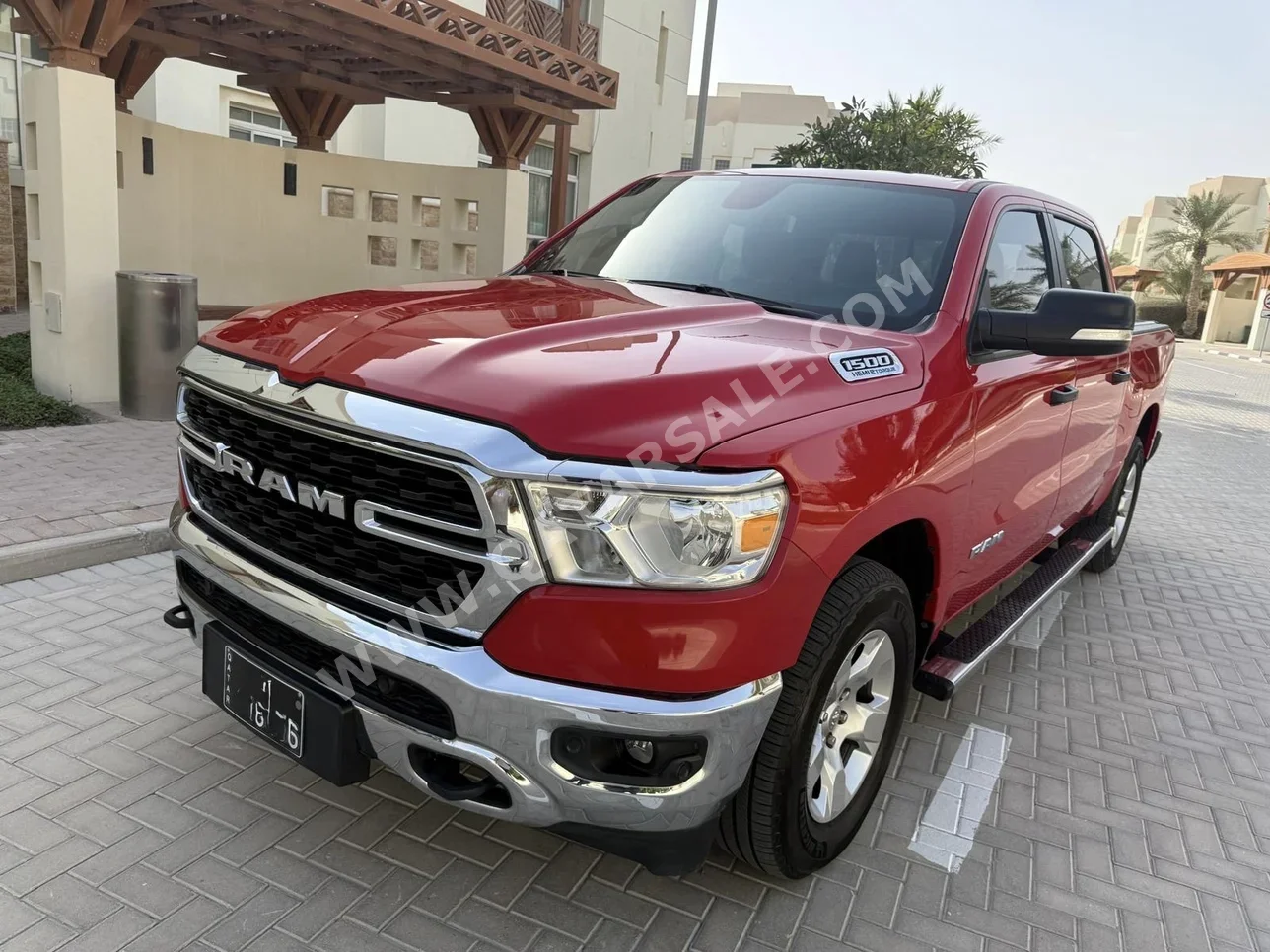 Dodge  Ram  Big Horn  2023  Automatic  80,000 Km  8 Cylinder  Four Wheel Drive (4WD)  Pick Up  Red  With Warranty