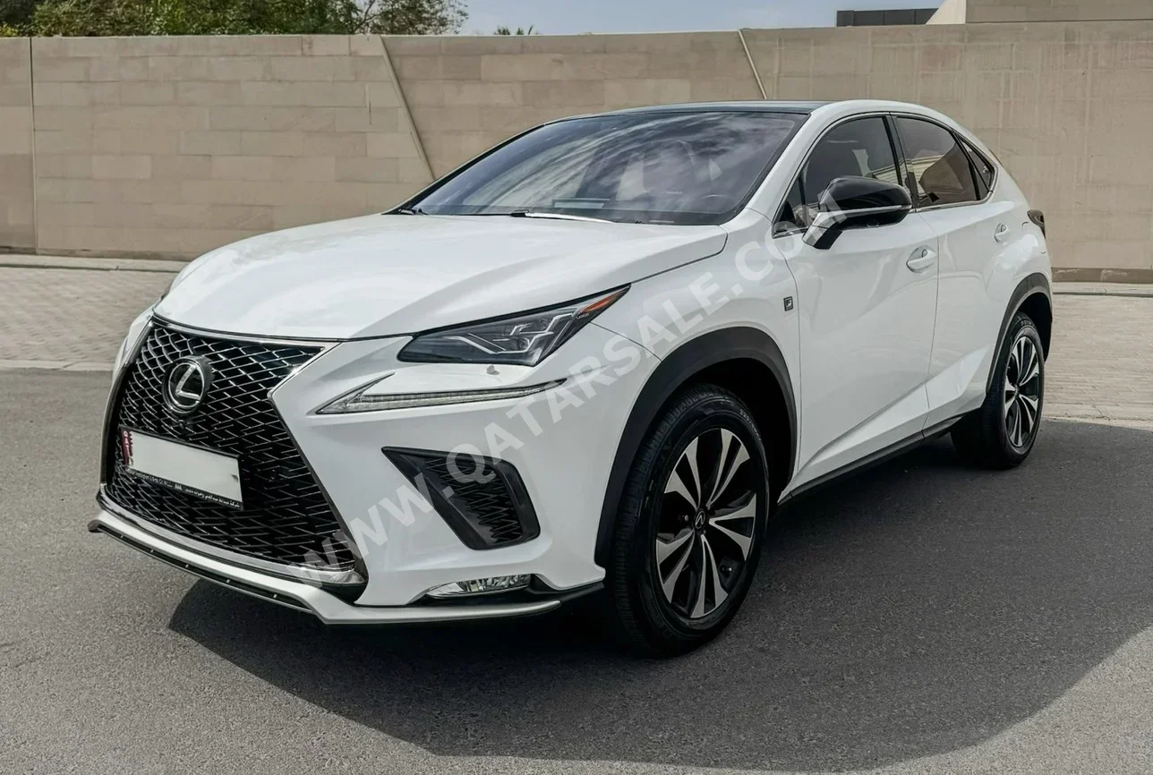Lexus NX 300 F Sport 2020 Automatic 67,000 Km 6 Cylinder Four Wheel Drive (4WD) SUV White
