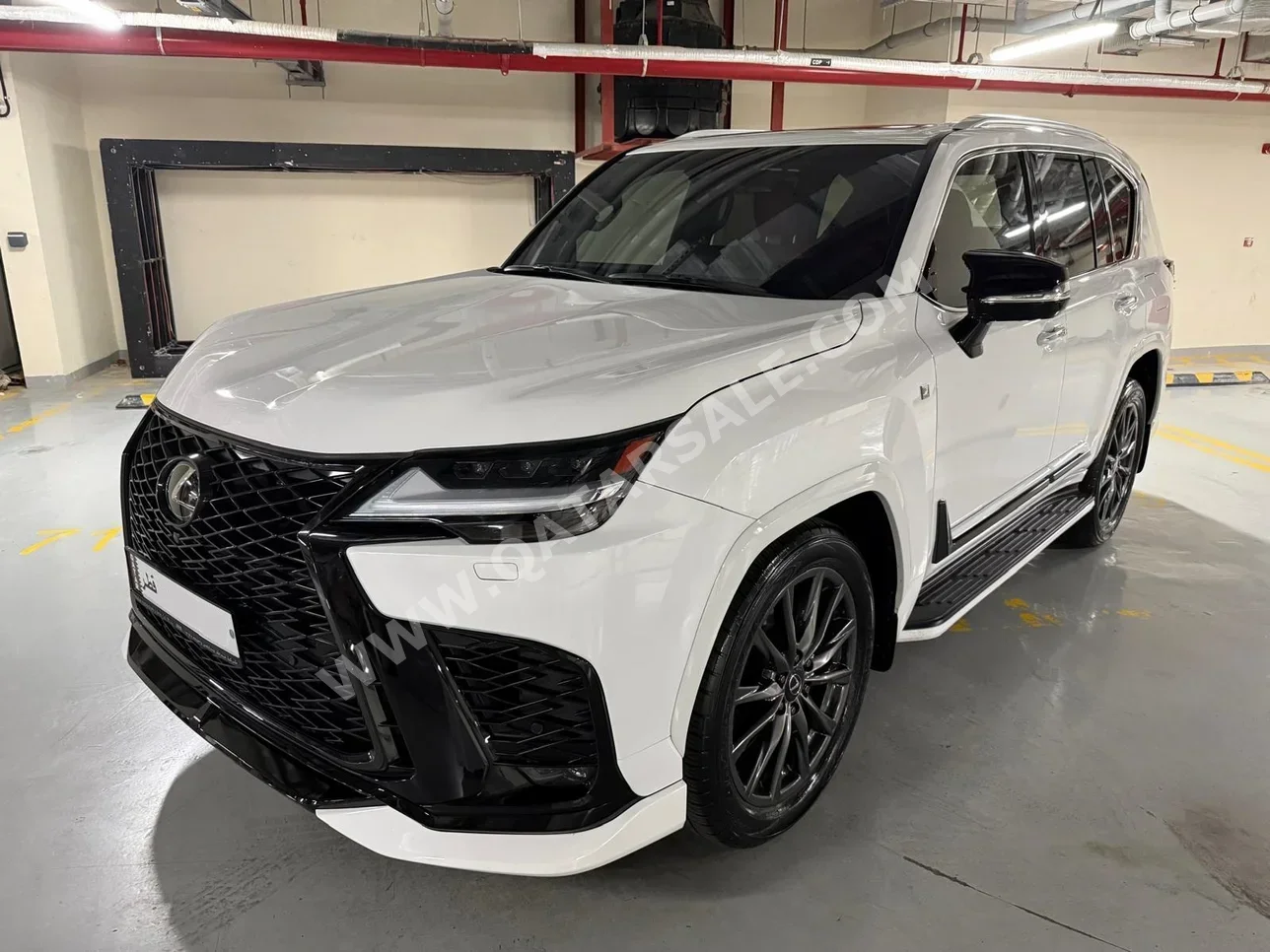 Lexus  LX  600 F Sport  2024  Automatic  27,000 Km  6 Cylinder  Four Wheel Drive (4WD)  SUV  White  With Warranty