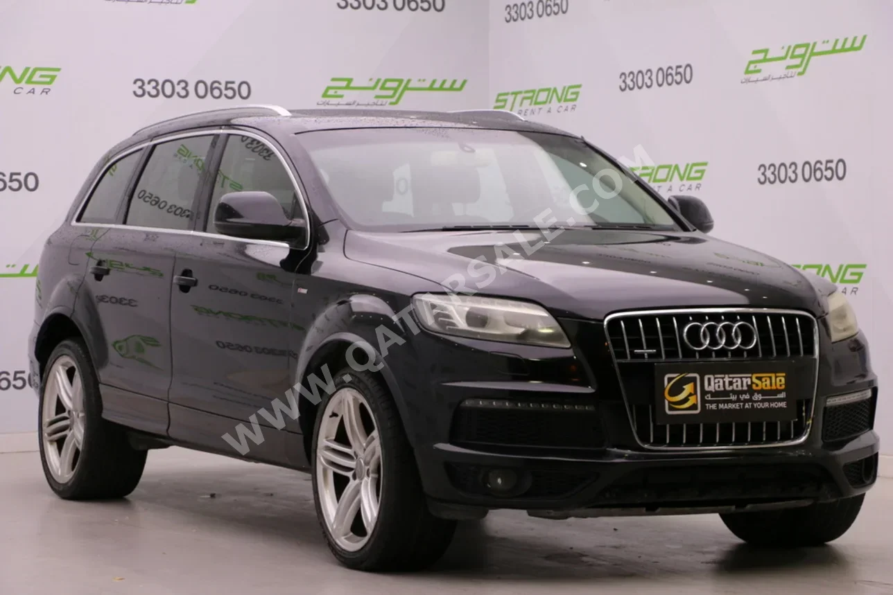 Audi  Q7  2010  Automatic  85,000 Km  8 Cylinder  Four Wheel Drive (4WD)  SUV  Black