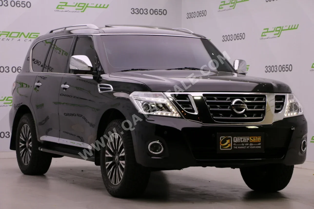 نيسان  باترول  بلاتنيوم  2017  اوتوماتيك  198,000 كم  8 سلندر  دفع رباعي  اس يو في  أسود