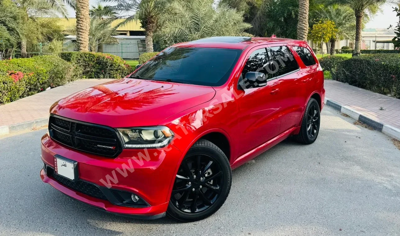 Dodge  Durango  RT  2017  Automatic  96,000 Km  8 Cylinder  Four Wheel Drive (4WD)  SUV  Red