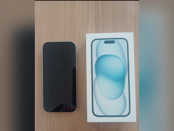 Mobile Phones Apple  - iPhone 15  - Glacier Blue  - 128 GB