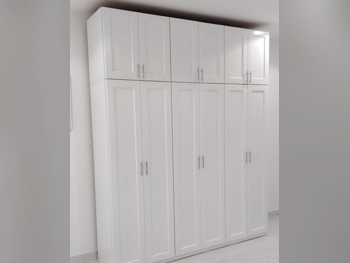 خزائن ودواليب الملابس والزينة - دوحة فيرنيتشر  - خزائن  - أبيض