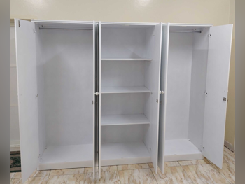 خزائن ودواليب الملابس والزينة - دوحة فيرنيتشر  - خزائن  - أبيض