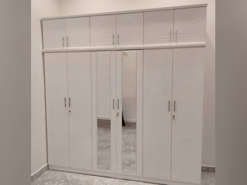 خزائن ودواليب الملابس والزينة - دوحة فيرنيتشر  - خزائن  - أبيض