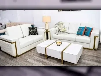 Sofas, Couches & Chairs Sofa Set  - White