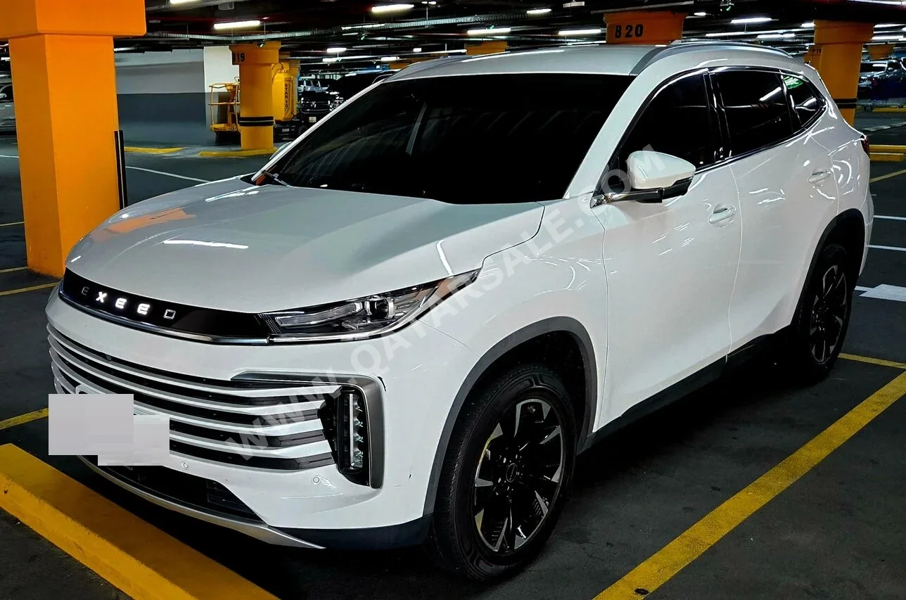 Exeed  TXL  2023  Automatic  24,023 Km  4 Cylinder  Front Wheel Drive (FWD)  SUV  White  With Warranty