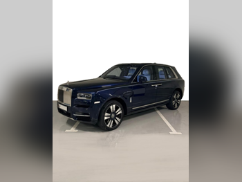 Rolls-Royce  Cullinan  2020  Automatic  68,000 Km  12 Cylinder  Four Wheel Drive (4WD)  SUV  Blue  With Warranty