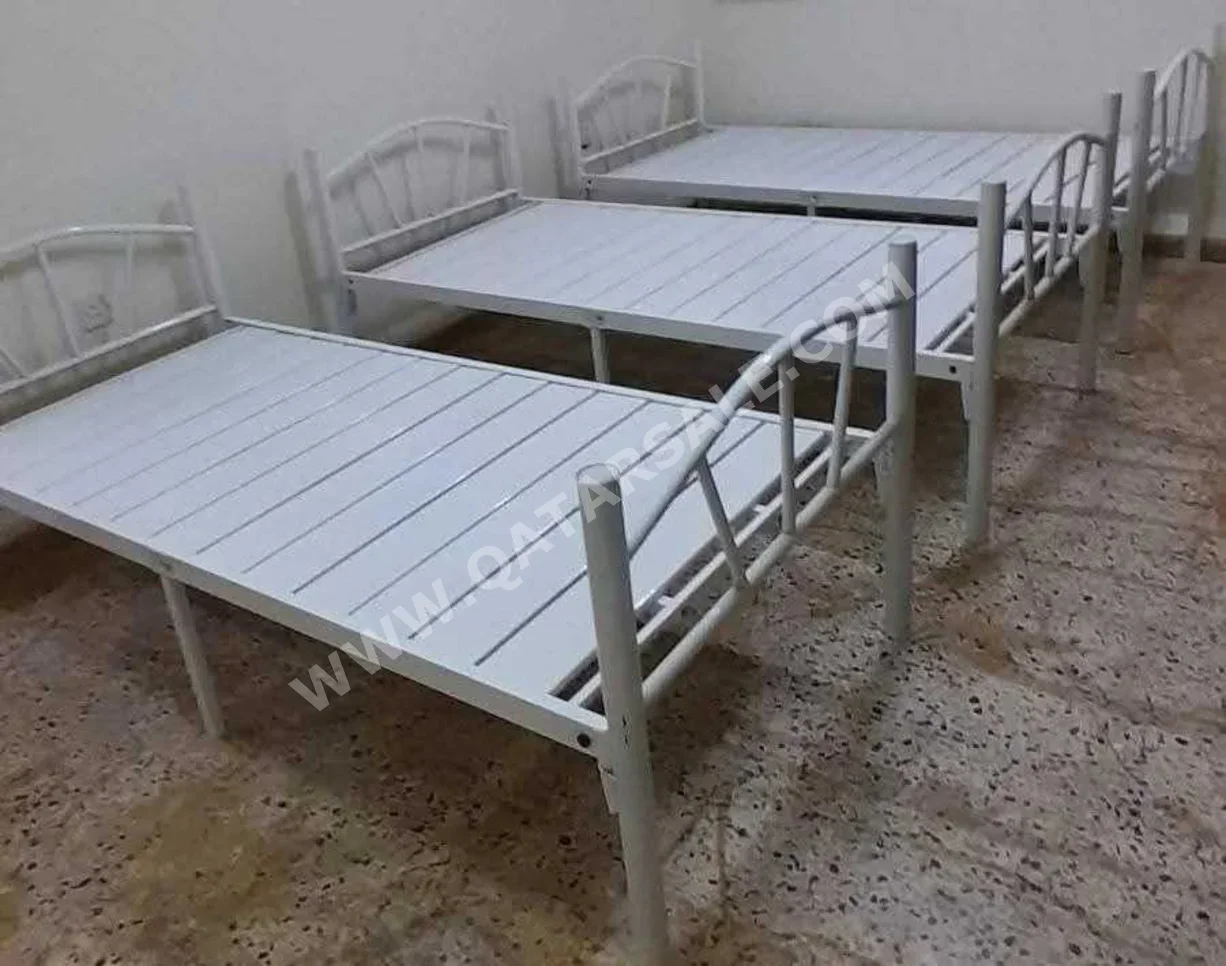 Beds - Single  - White  - Mattress Included
