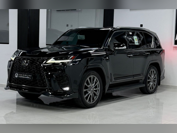 Lexus  LX  600  2024  Automatic  69,000 Km  8 Cylinder  Four Wheel Drive (4WD)  SUV  Black  With Warranty
