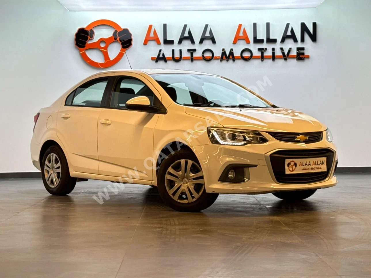 Chevrolet Aveo 2018 Automatic 110,000 Km 4 Cylinder Front Wheel Drive (FWD) Sedan White