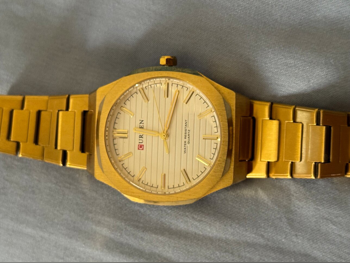 Watches - Quartz Watch  - Yellow  - Men Watches