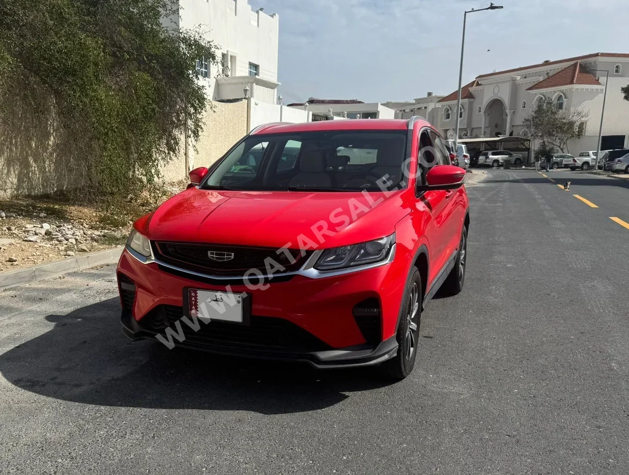 Geely  Coolray  2022  Automatic  96,000 Km  4 Cylinder  Front Wheel Drive (FWD)  SUV  Red