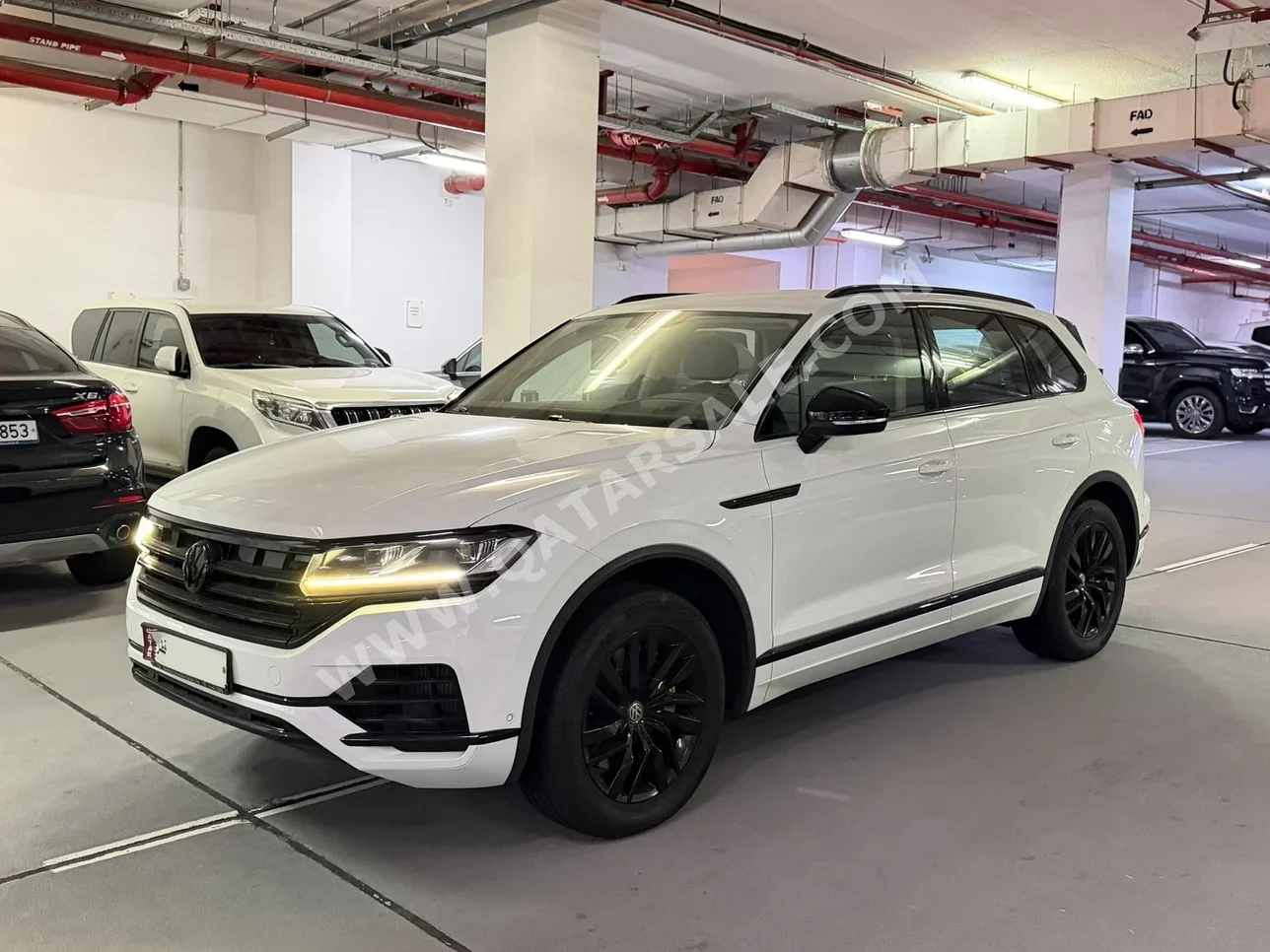 Volkswagen Touareg Limited Black Edition 2019 Automatic 70,000 Km 6 Cylinder Four Wheel Drive (4WD) SUV White