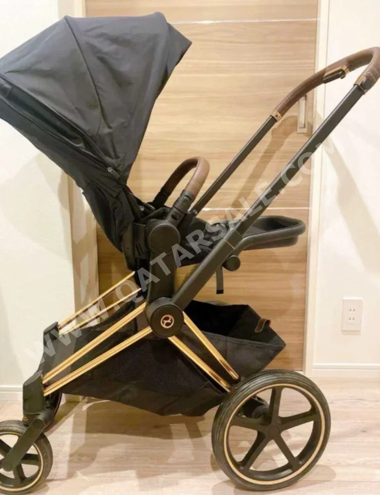 عربات الأطفال عربة فردية  أسود  0-3 سنوات  priam  22 كغ