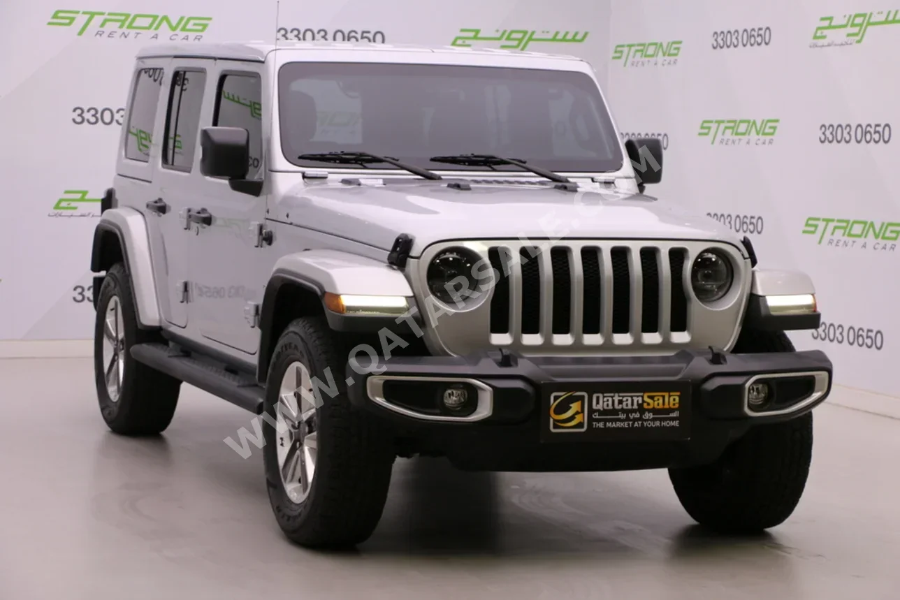 جييب  رانجلار  صحارى  2023  اوتوماتيك  53,000 كم  6 سلندر  دفع رباعي  اس يو في  فضي  تحت الضمان