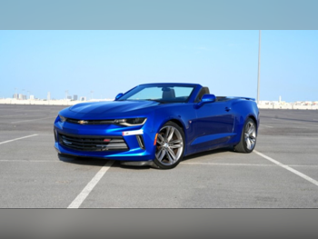 Chevrolet  Camaro  RS  2018  Automatic  79,000 Km  6 Cylinder  Rear Wheel Drive (RWD)  Convertible  Blue