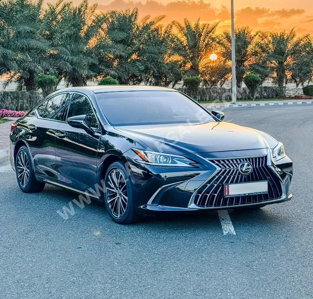 Lexus  ES  350  2023  Automatic  22,000 Km  6 Cylinder  Rear Wheel Drive (RWD)  Sedan  Black  With Warranty