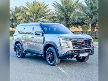 Nissan  Patrol  Pro-4X  2026  Automatic  3,000 Km  6 Cylinder  Four Wheel Drive (4WD)  SUV  Gray  With Warranty