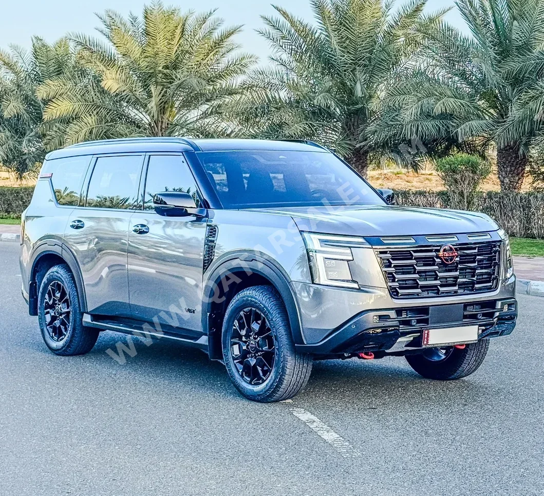 Nissan  Patrol  Pro-4X  2026  Automatic  3,000 Km  6 Cylinder  Four Wheel Drive (4WD)  SUV  Gray  With Warranty