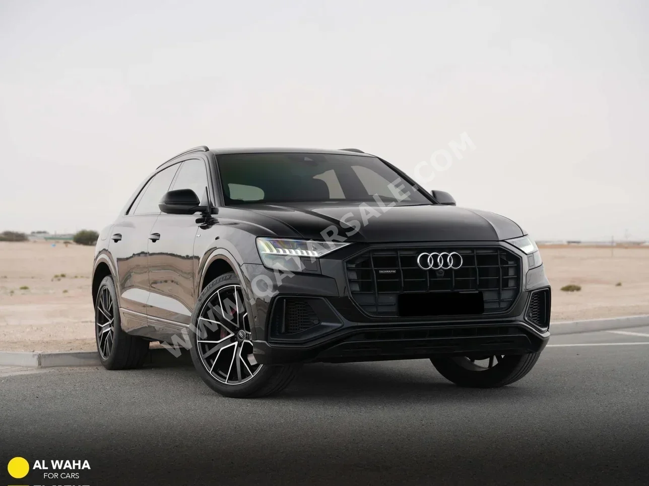 Audi  Q8  S-Line  2021  Automatic  127,000 Km  6 Cylinder  All Wheel Drive (AWD)  SUV  Black