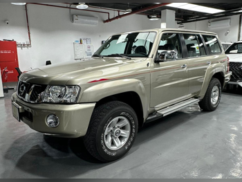 نيسان  باترول  سفاري  2024  عادي  26 كم  6 سلندر  دفع رباعي  اس يو في  ذهبي  تحت الضمان