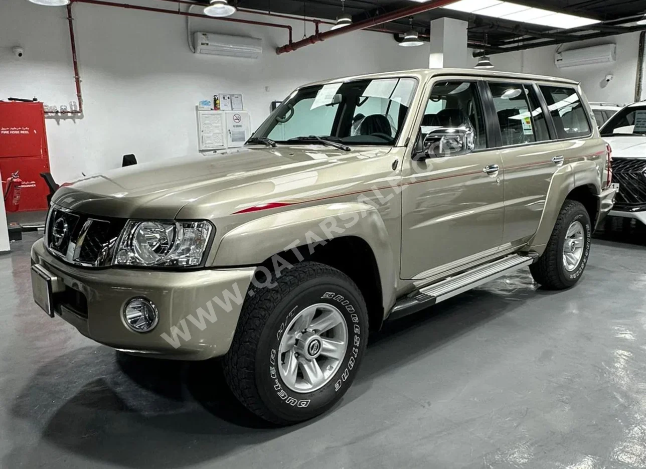 نيسان  باترول  سفاري  2024  عادي  26 كم  6 سلندر  دفع رباعي  اس يو في  ذهبي  تحت الضمان