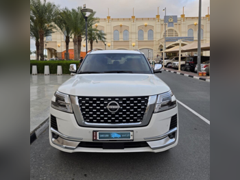 نيسان  باترول  بلاتنيوم  2022  اوتوماتيك  55,000 كم  6 سلندر  دفع رباعي  اس يو في  أبيض لؤلؤي